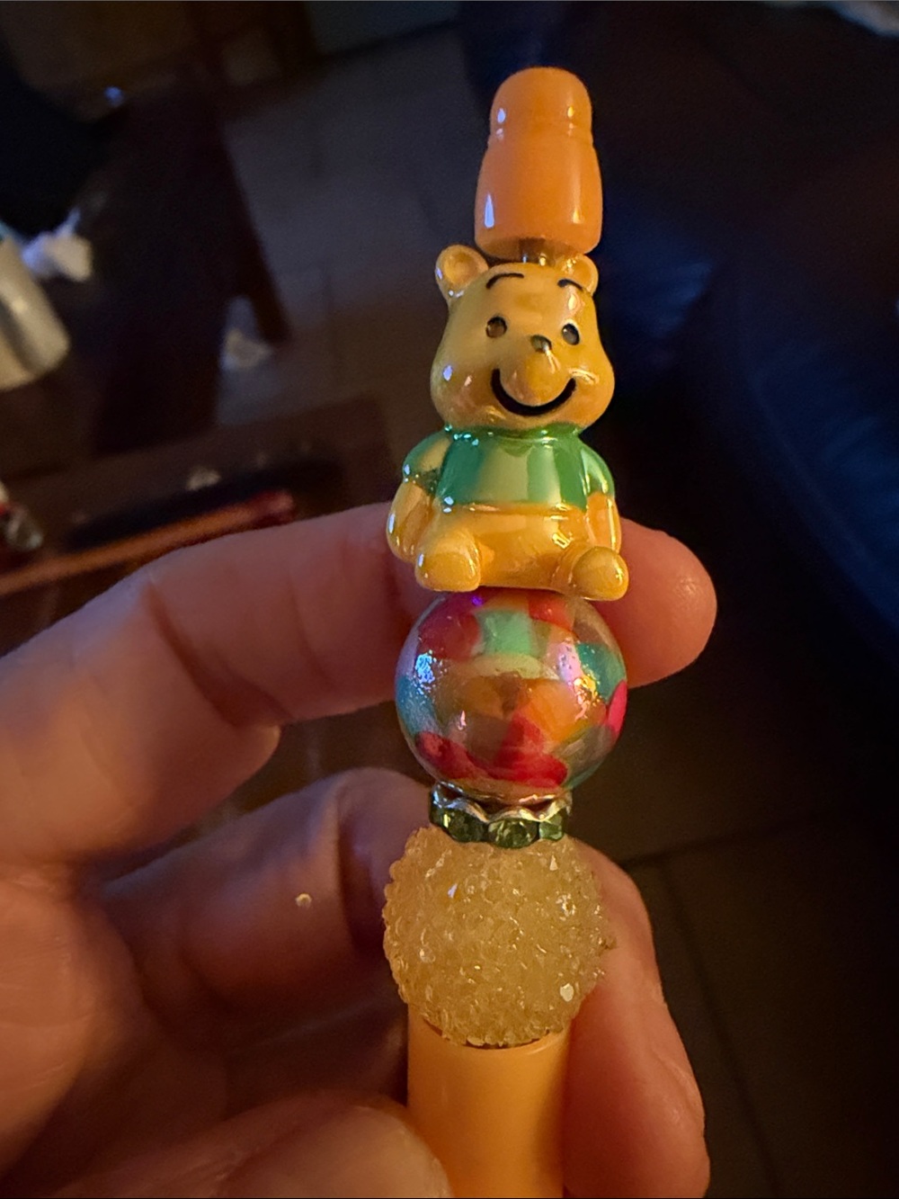Yellow Bear Stacking Toy Pen - Kids Toys